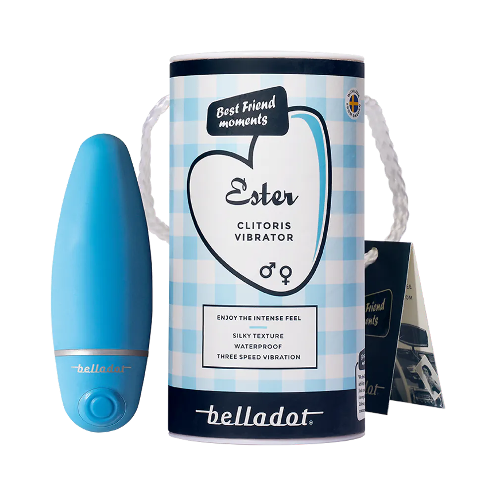 Belladot Ester Blå klitorisvibrator 1 st