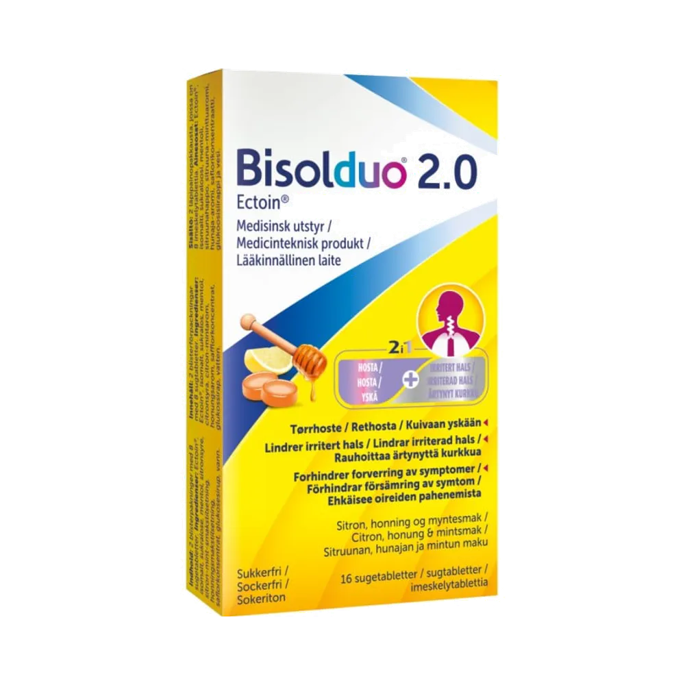Bisolduo 2.0 sugtabletter 16 st