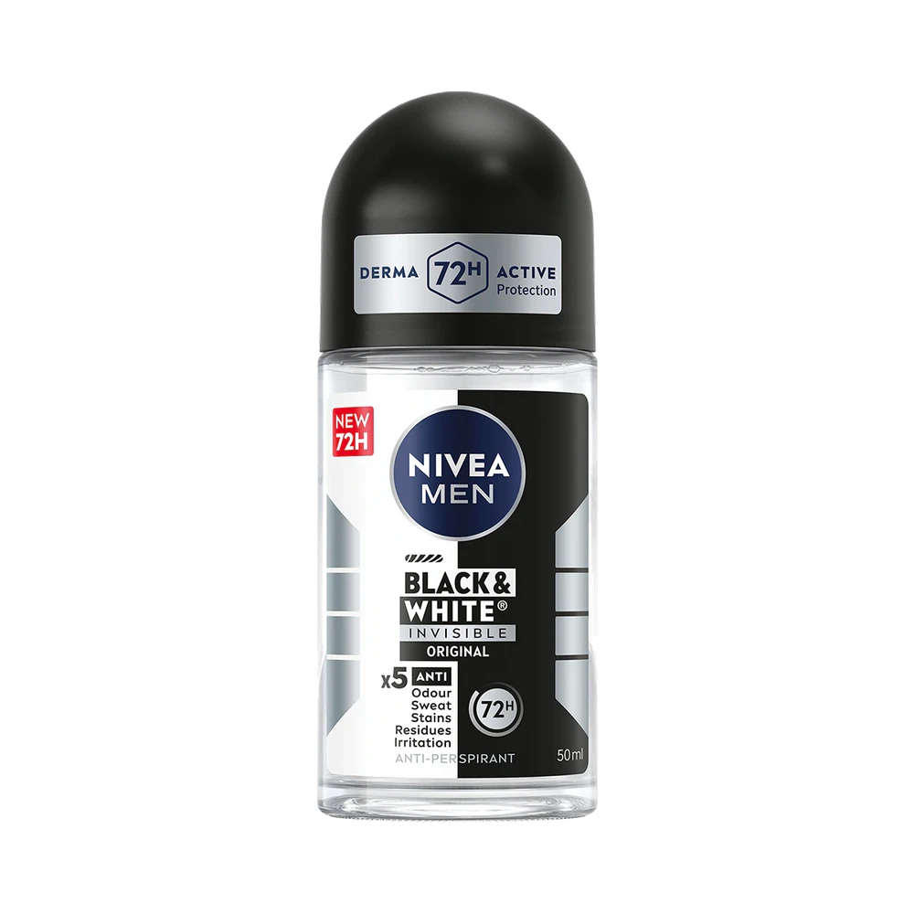 NIVEA Men Black & White Original roll on 50 ml