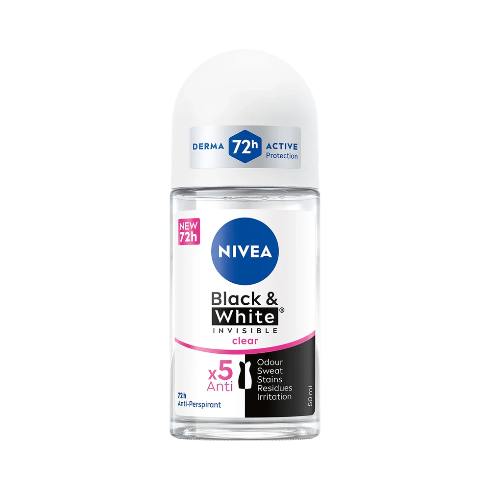 NIVEA Black & White Original roll on 50 ml