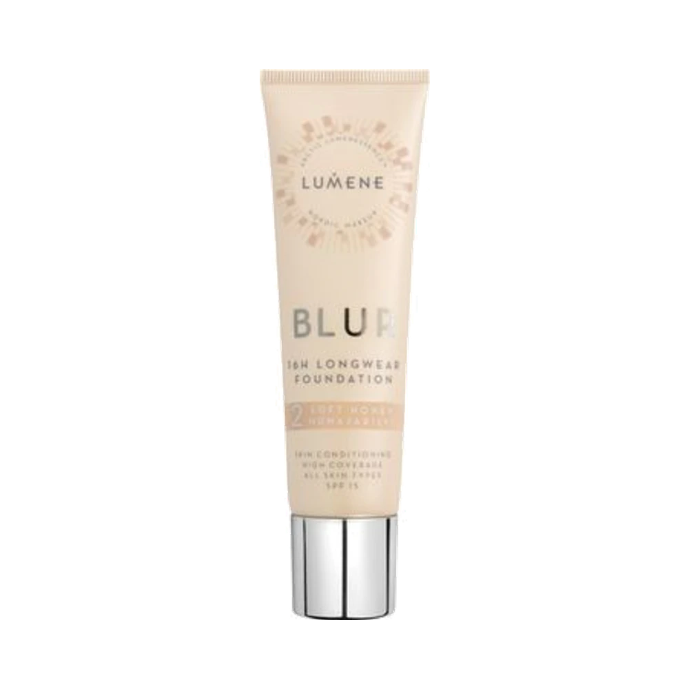 Lumene Blur 16h Longwear 2 Soft Honey foundation 30 ml