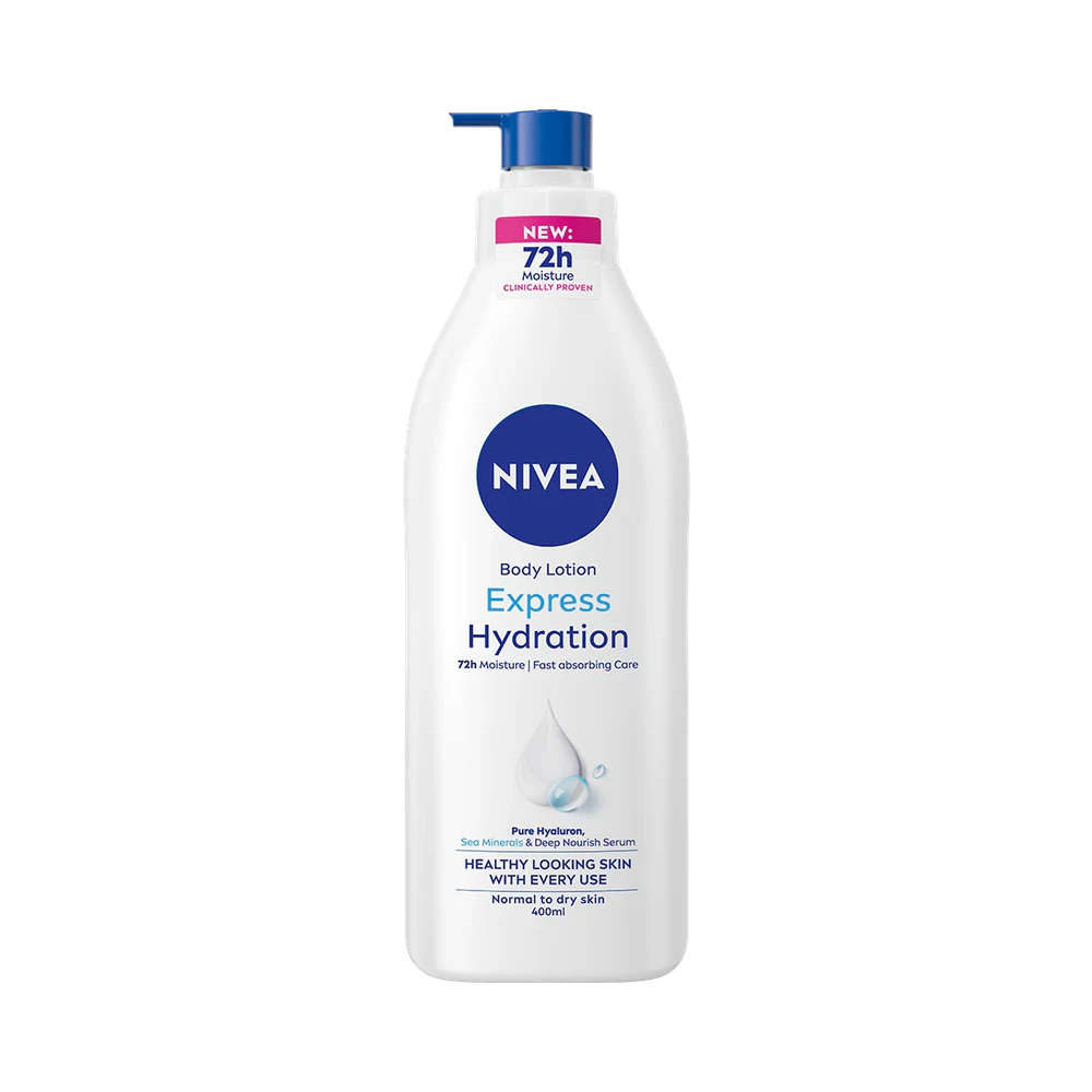 NIVEA Body Essentials Express Hydration Pump lotion 400 ml