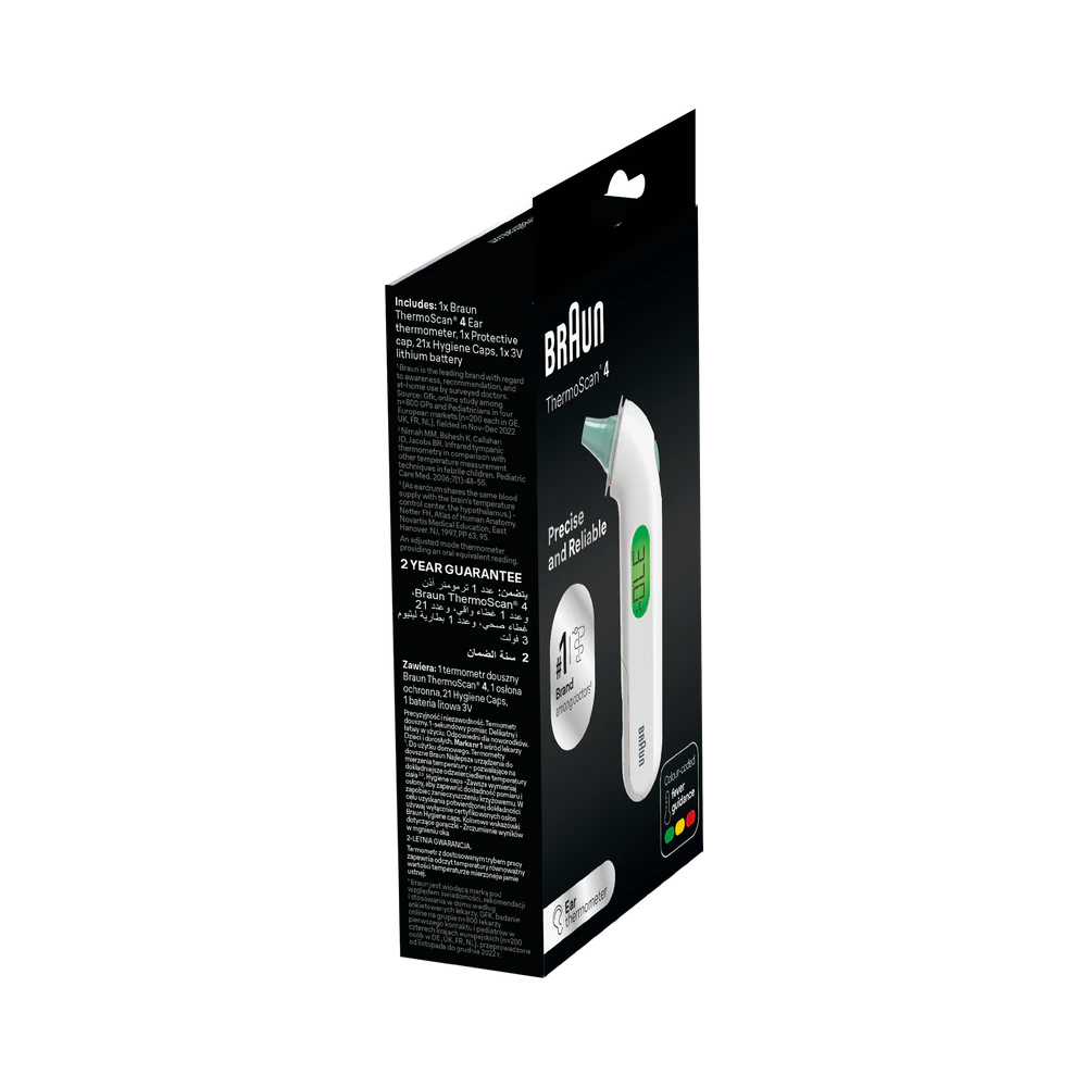 Braun ThermoScan 4 örontermometer 1 st