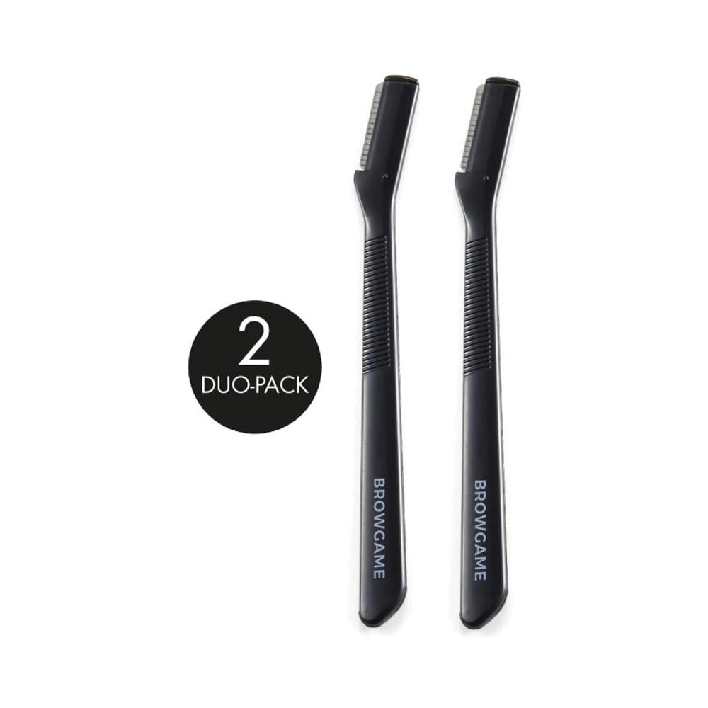 Browgame Cosmetics Eyebrow Shaping Knife brynknivar 2 st