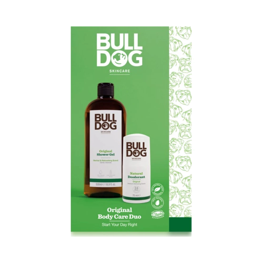 Bulldog Original Body Care Duo kroppsvårdsset 500 ml + 75 ml