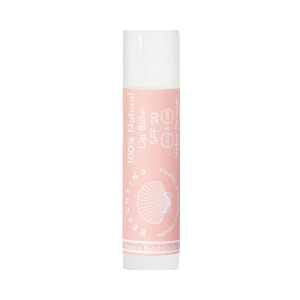 Beachkind Natural Lip Balm Sensitive Fragrance Free SPF 20 läppbalsam 4,2 ml