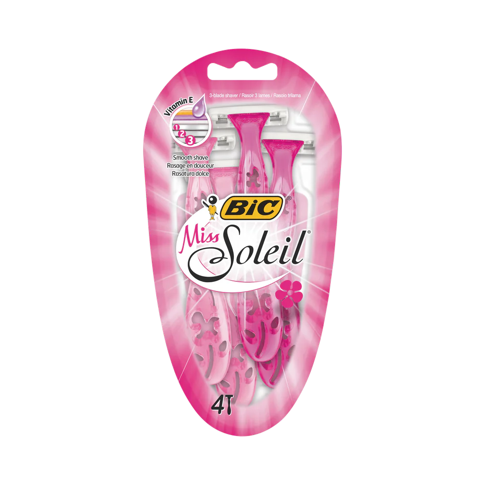 BIC Miss Soleil för Kvinnor rakhyvlar 4 st