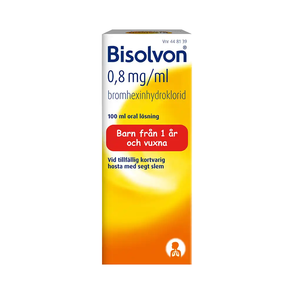 Bisolvon 0,8 mg-ml oral lösning 100 ml