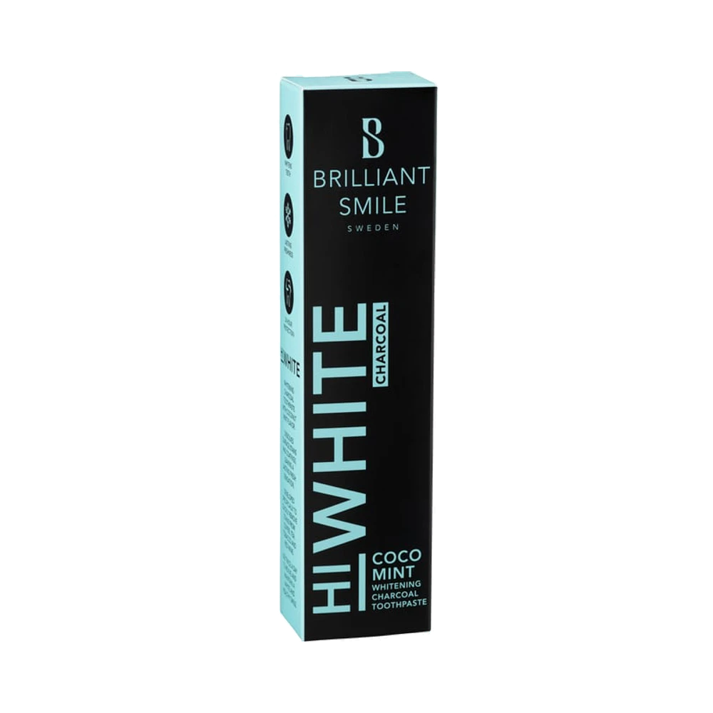 Brilliant Smile HiWhite Charcoal Coco Mint tandkräm 65 ml