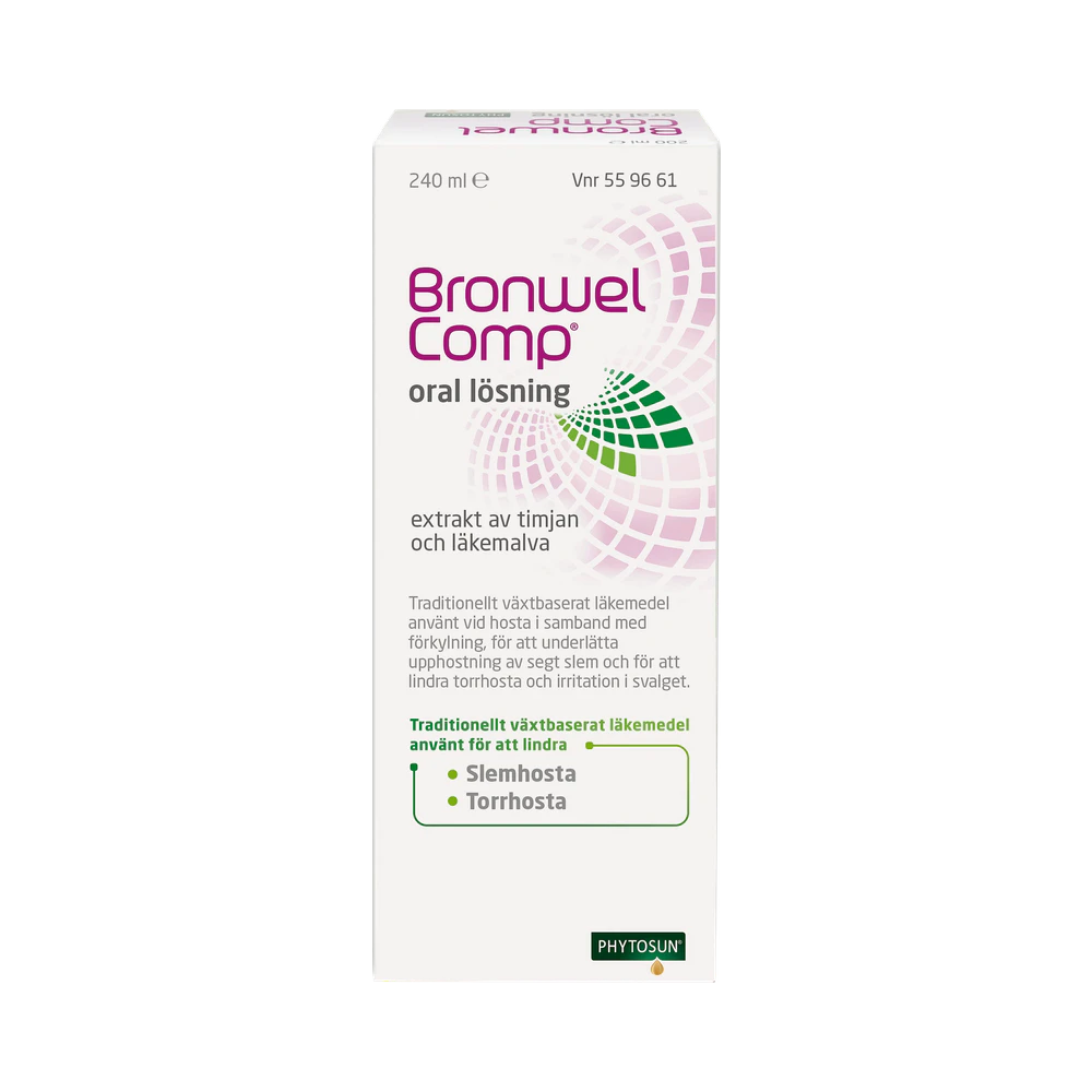 Bronwel Comp oral lösning 240 ml