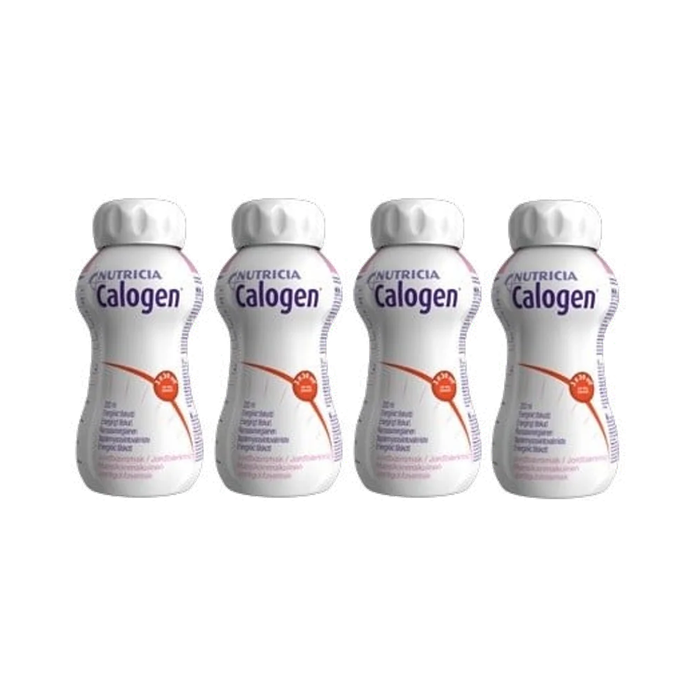 Nutricia Calogen, jordgubb fettemulsion 4 x 200 ml