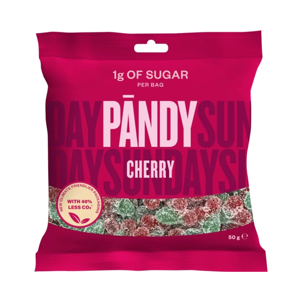 Pändy Candy Cherry gelégodis 50 g