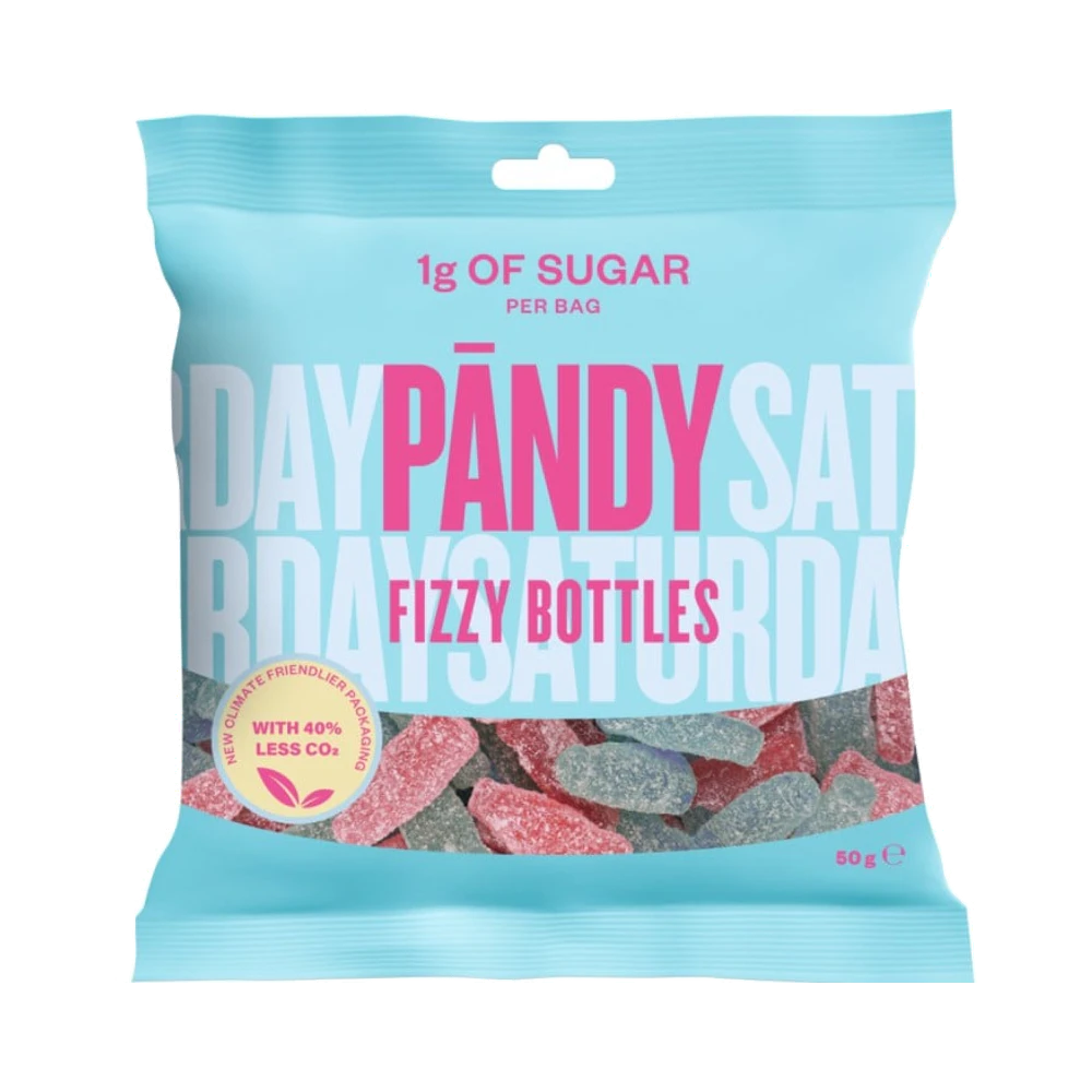 Pändy Candy, Fizzy Bottles gelégodis 50 g