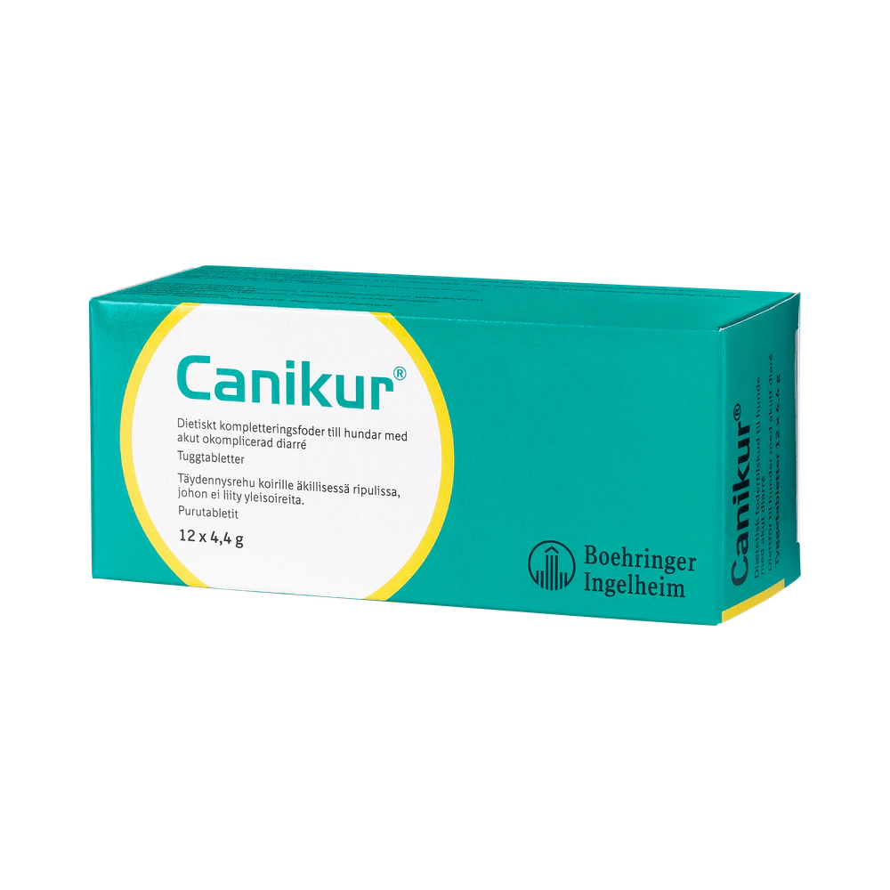 Canikur Hund 4,4 g tuggtabletter 12 st