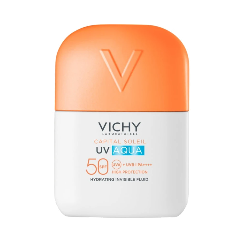 Vichy Capital Soleil UV-Aqua Hydrating Invisible Fluid SPF50 solkräm 50 ml