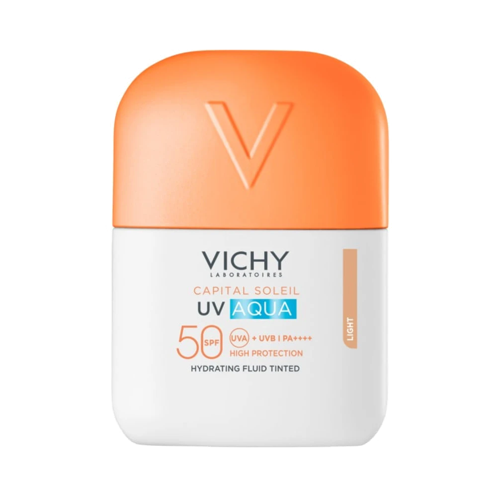 Vichy Capital Soleil UV-Aqua Hydrating Fluid Tinted SPF50 solkräm 50 ml