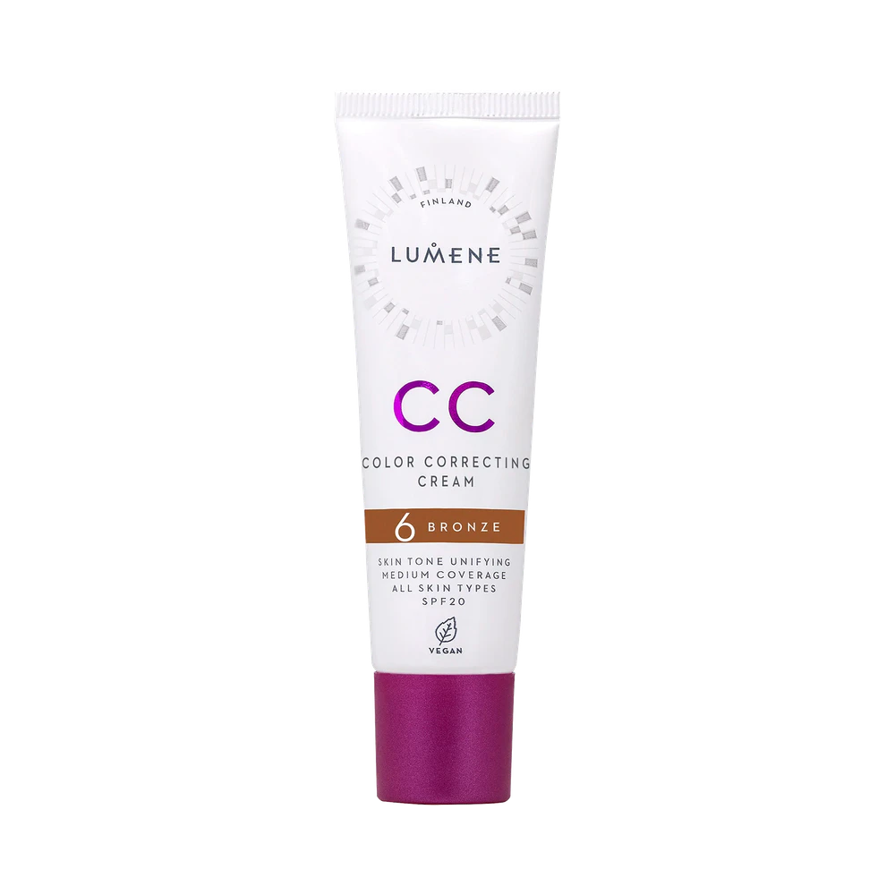 Lumene CC SPF 20, 6.0 Bronze cream 30 ml