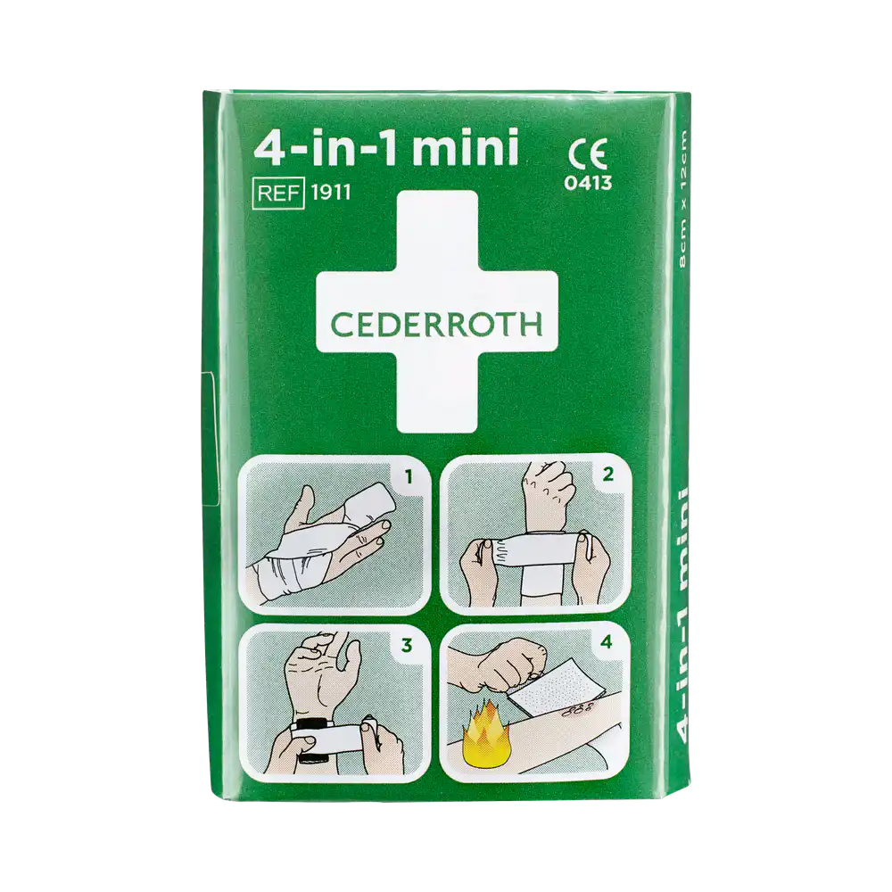 Cederroth 4-in-1 Mini Blodstoppare förband 1 st