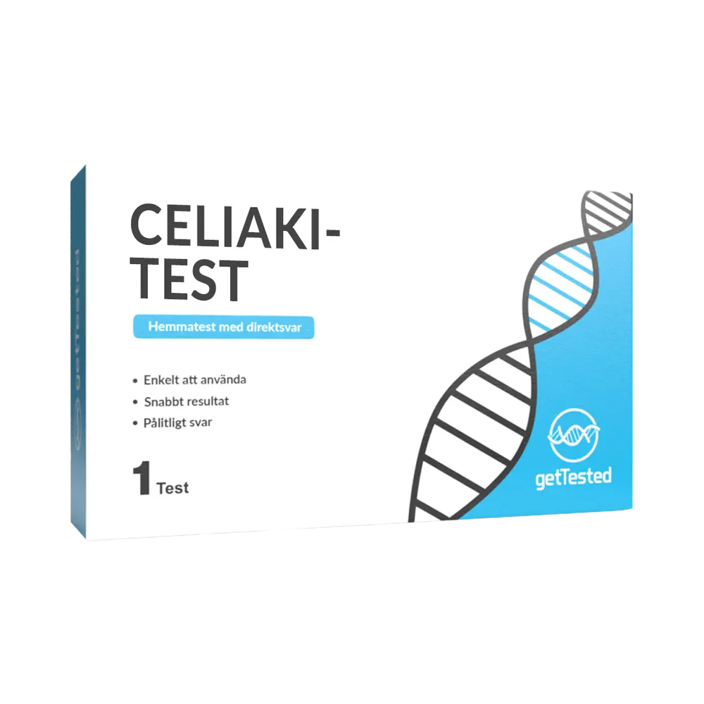 GetTested Celiaki Glutenintolerans snabbtest 1 st