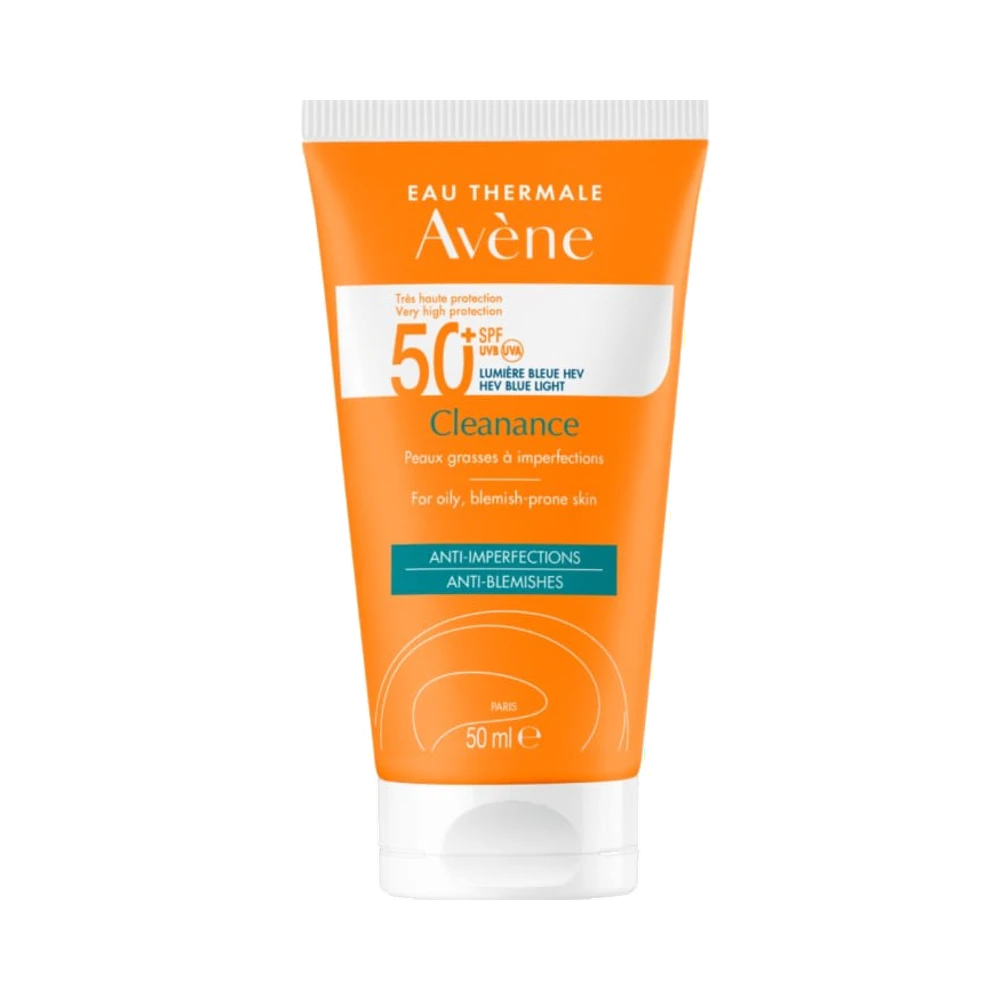 Avène Cleanance Suncare SPF 50+ solkräm 50 ml