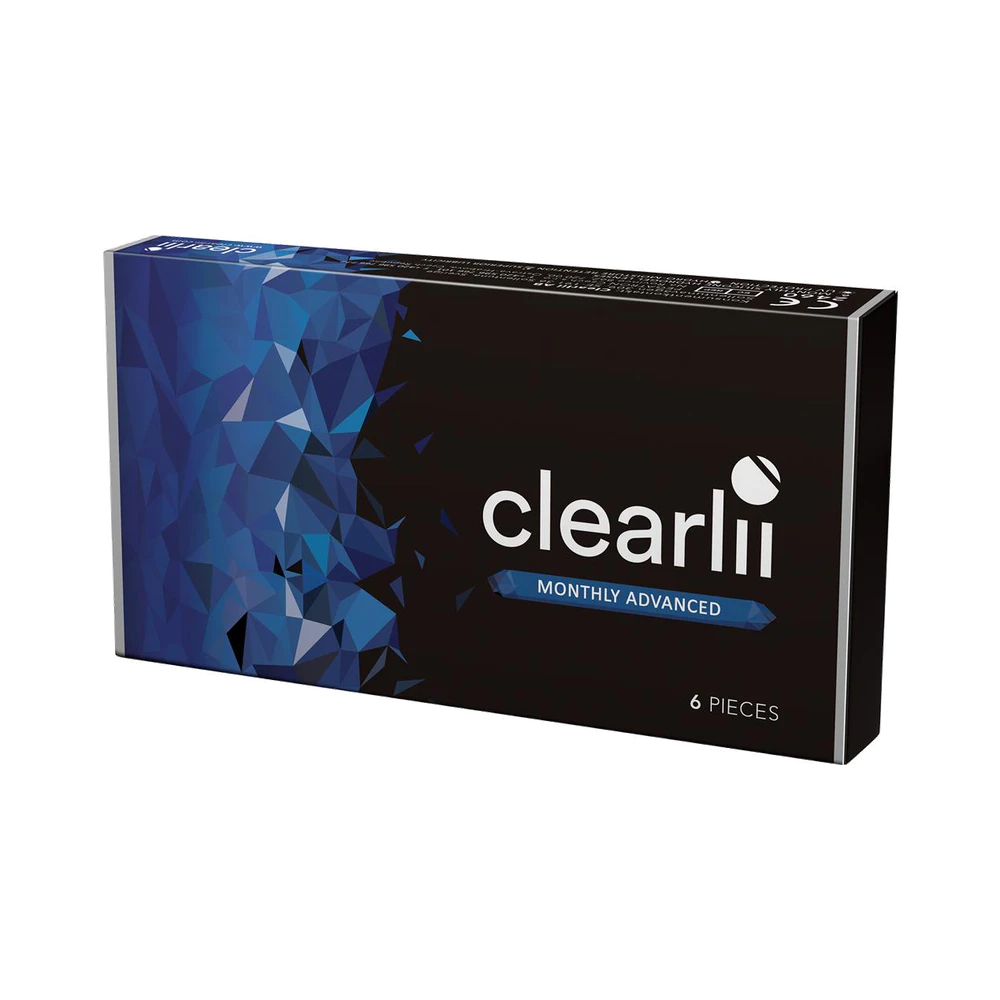 Clearlii Monthly Advanced -1.00 månadslinser 6 st