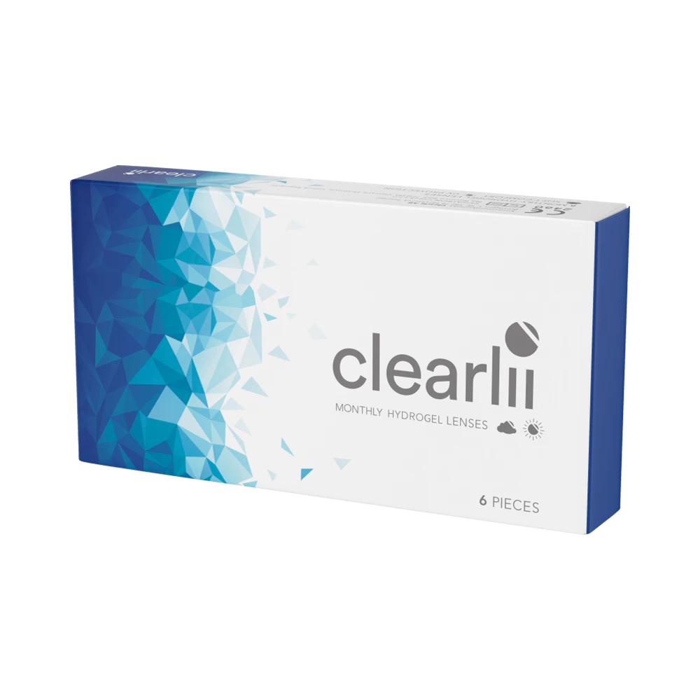Clearlii Monthly Hydrogel -1.00 månadslinser 6 st