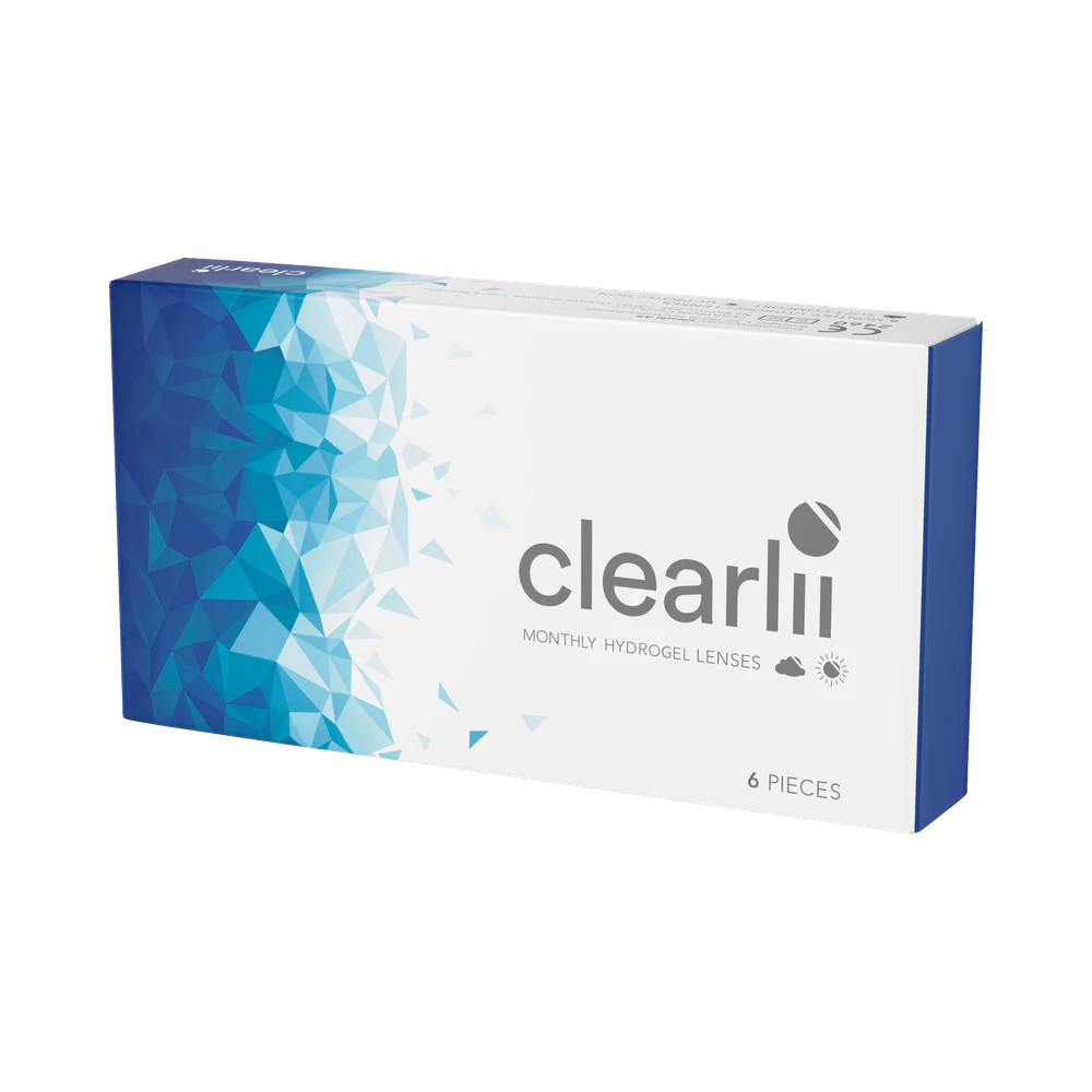 Clearlii Monthly Hydrogel Lenses +2.75 månadslins 6 st