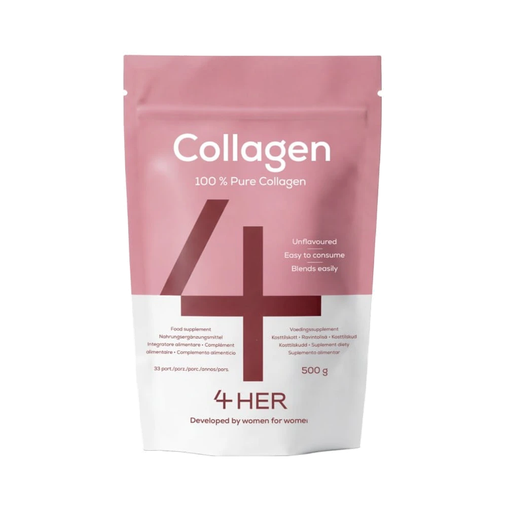 4Him & Her 4HER Collagen Pure 100 % kollagenpulver 500 g