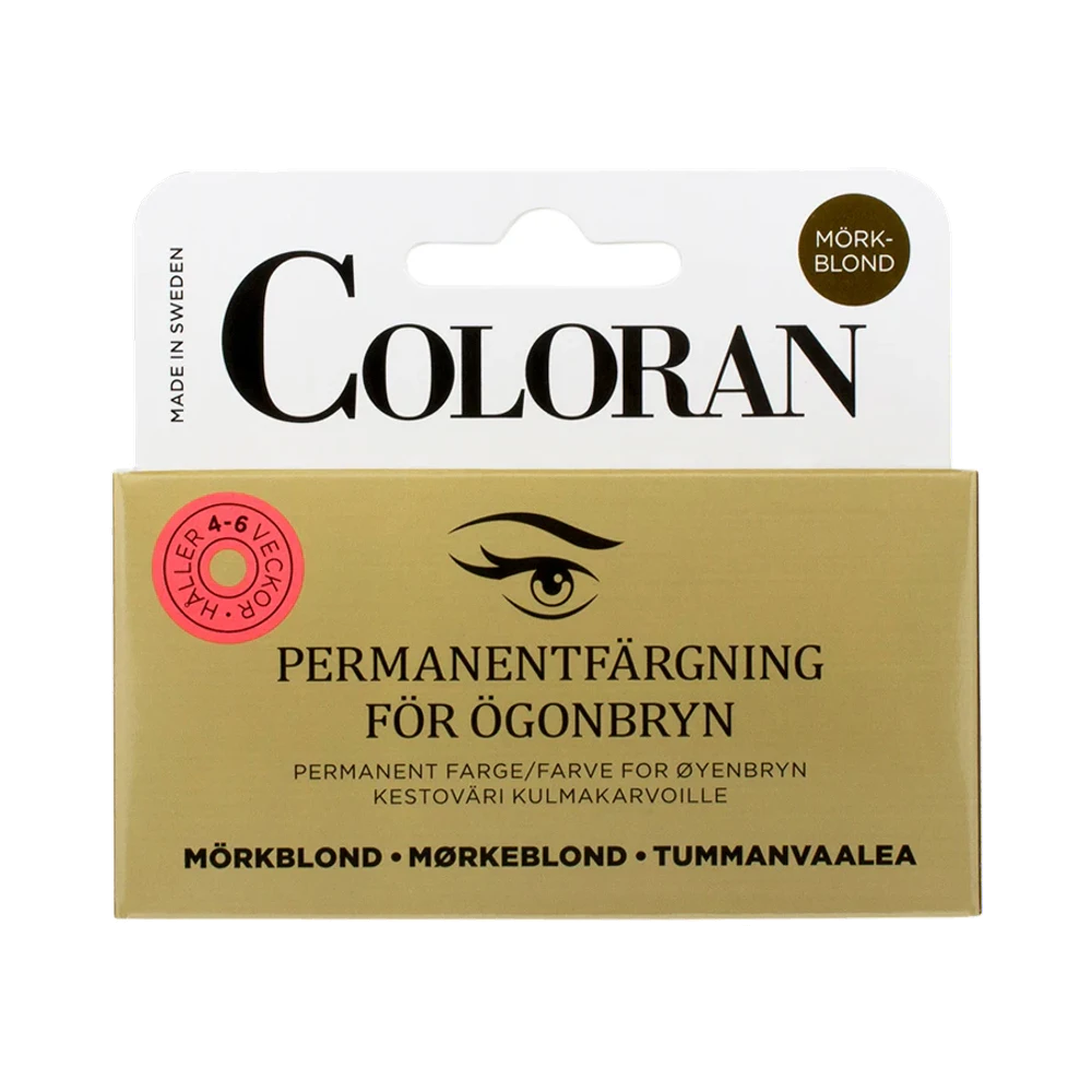 Coloran Mörkblond ögonbrynsfärg 8 ml