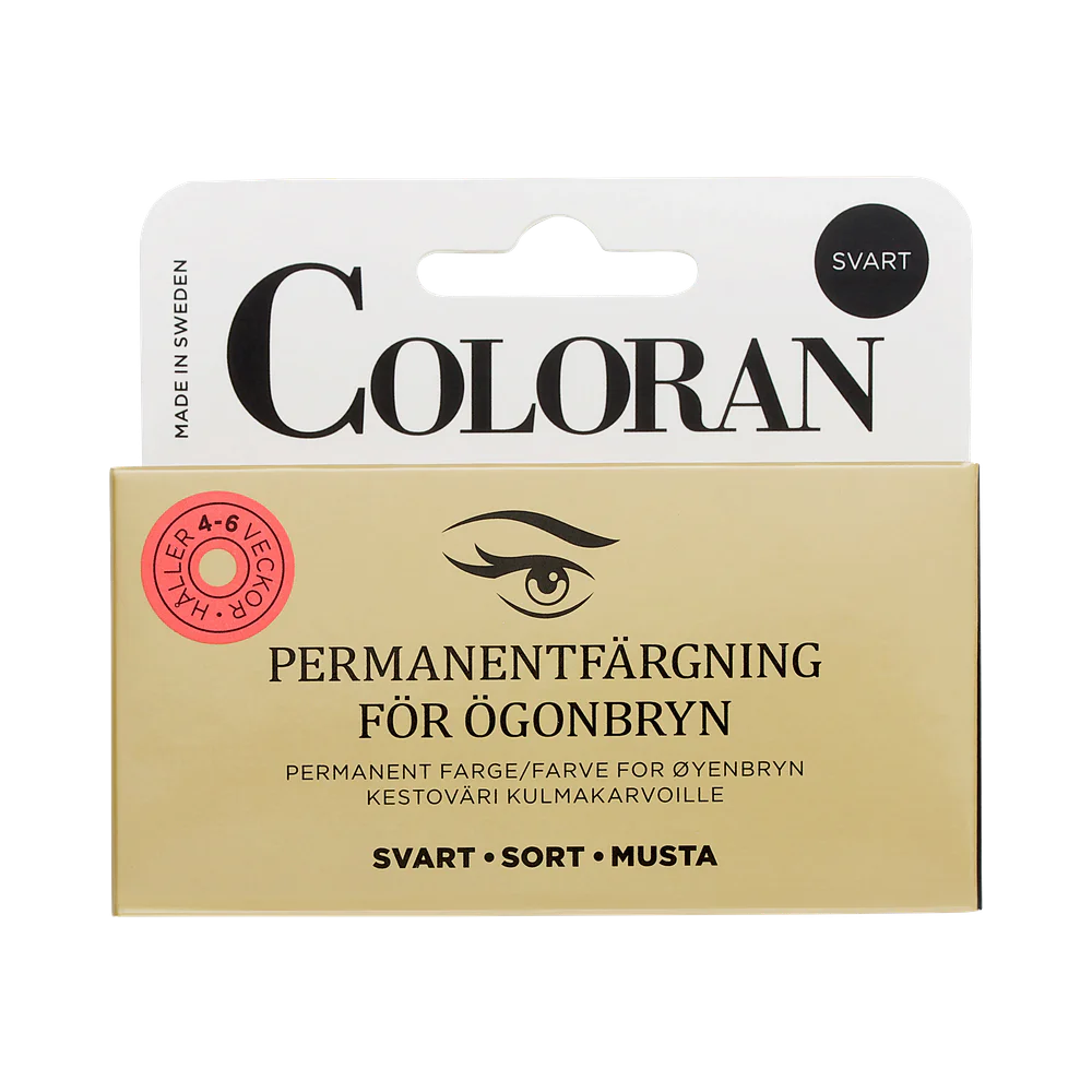Coloran Svart ögonbrynsfärg 1 st