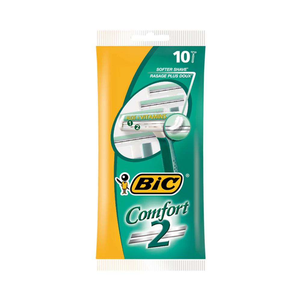 Bic Comfort 2 rakhyvlar 10 st