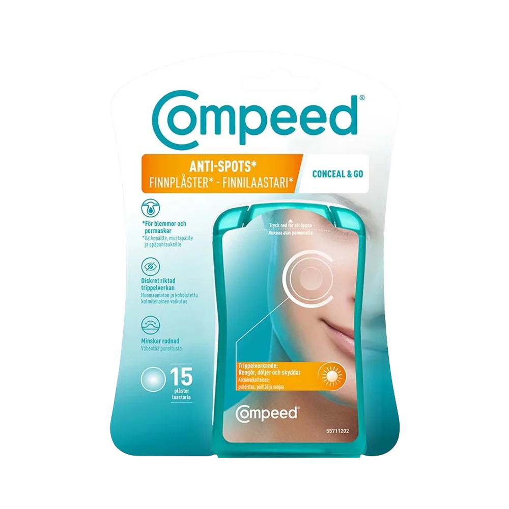 Compeed Conceal & Go finnplåster 15 st
