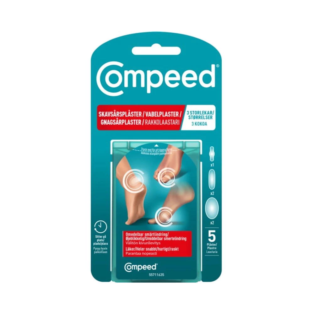 Compeed Mix Pack skavsårsplåster 5 st