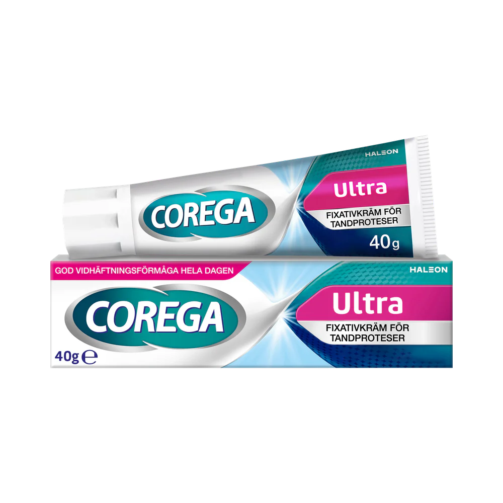 Corega Ultra Tandproteser fixativkräm 40 g
