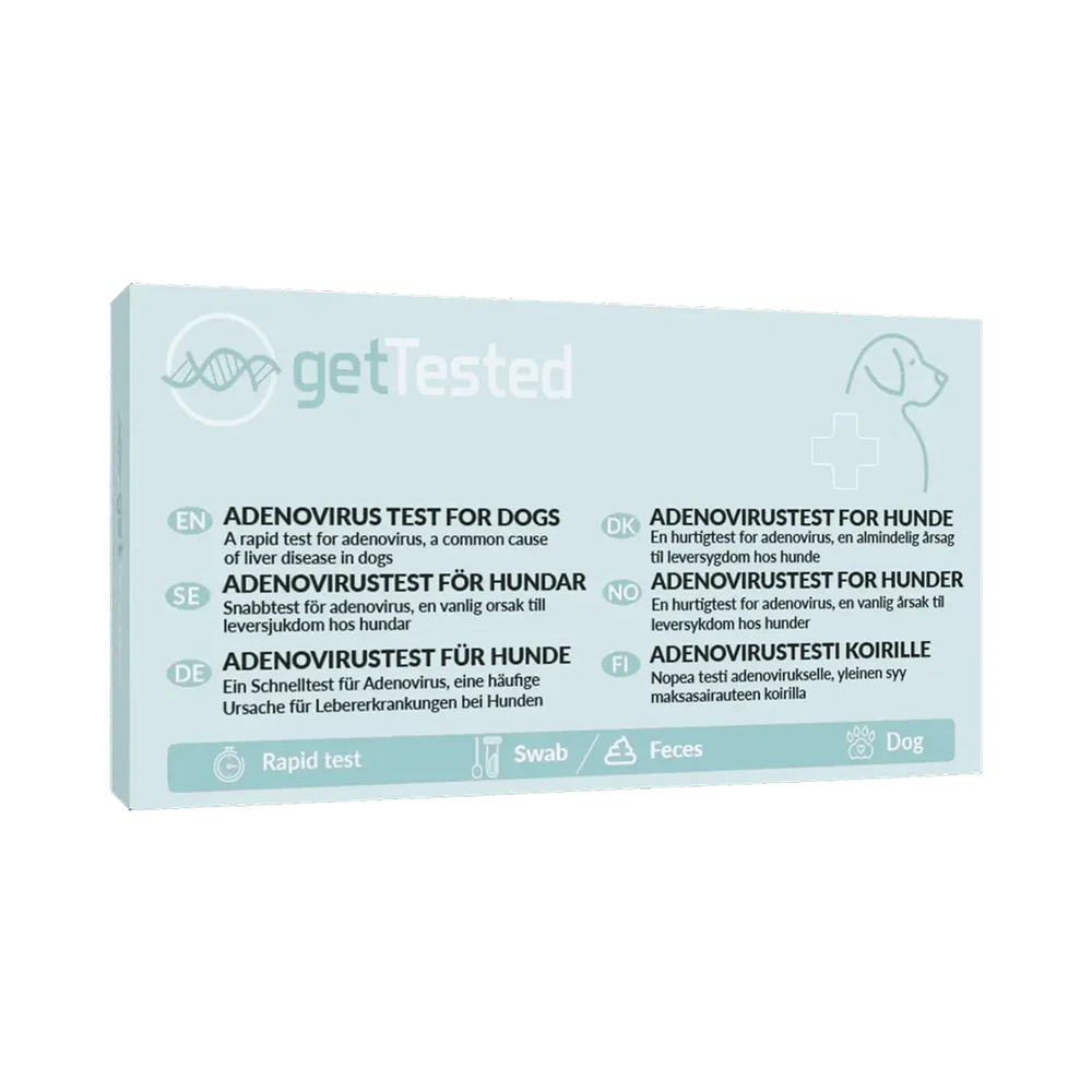 GetTested Adenovirus Hund snabbtest 1 st