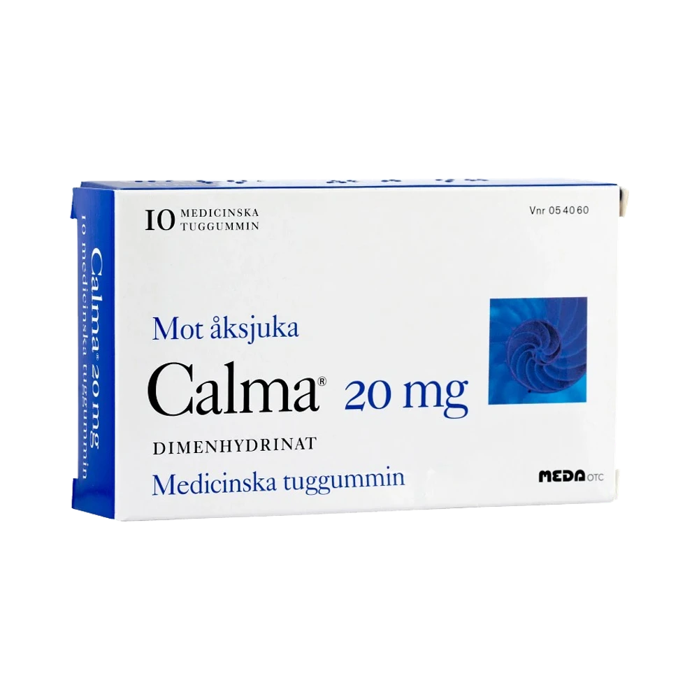 Calma 20 mg medicinskt tuggummi 10 st