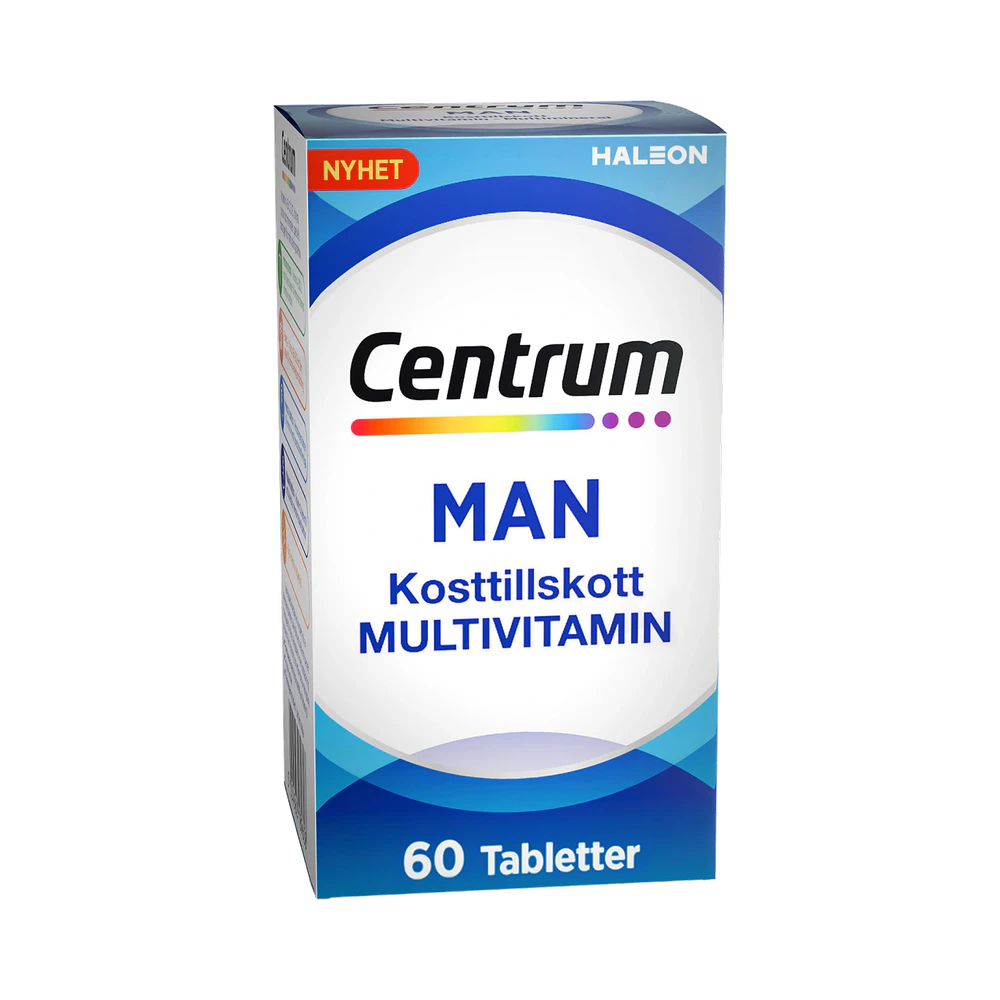 Centrum Man Multivitamin-multimineral filmdragerade tabletter 60 st
