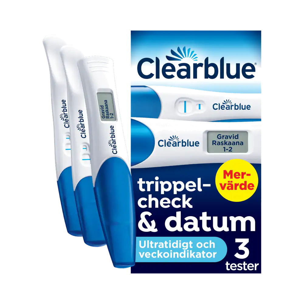 Clearblue Triple Check graviditetstest 3 st