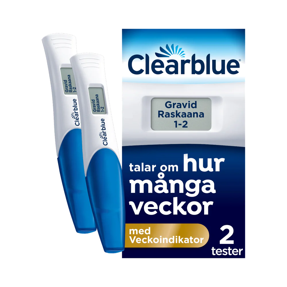 Clearblue Digital med veckoindikator graviditetstest 2 st