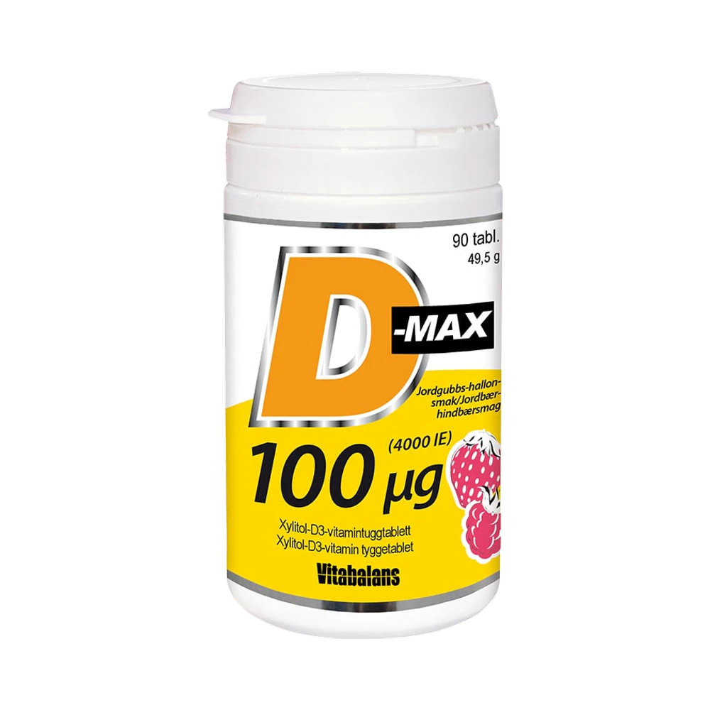 Vitabalans D-max 100 µg 90 tabletter