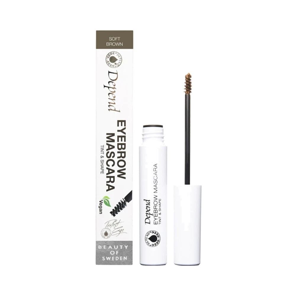Depend Perfect Eye Tint & Shape Soft Brown ögonbrynsmascara 1 st