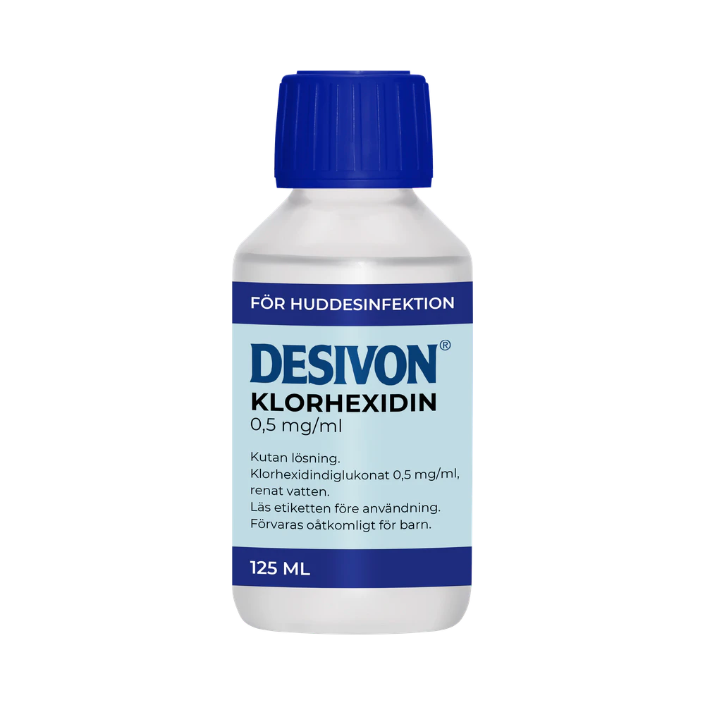 Desivon Klorhexidin 0,5 mg/ml sårtvätt 125 ml