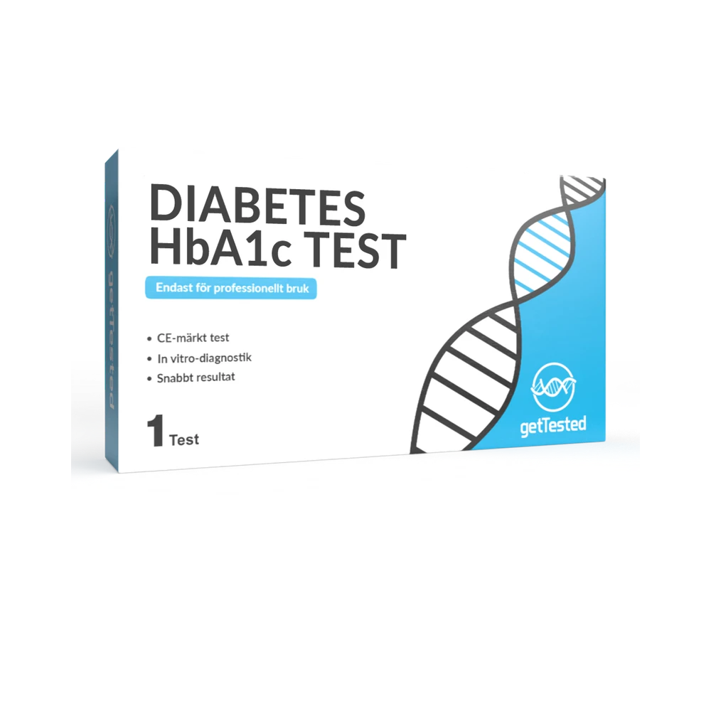 GetTested HbA1c professionellt snabbtest 1 st