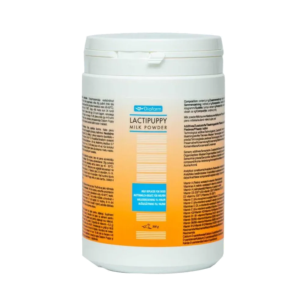Diafarm LactiPuppy modersmjölksersättning 500 g