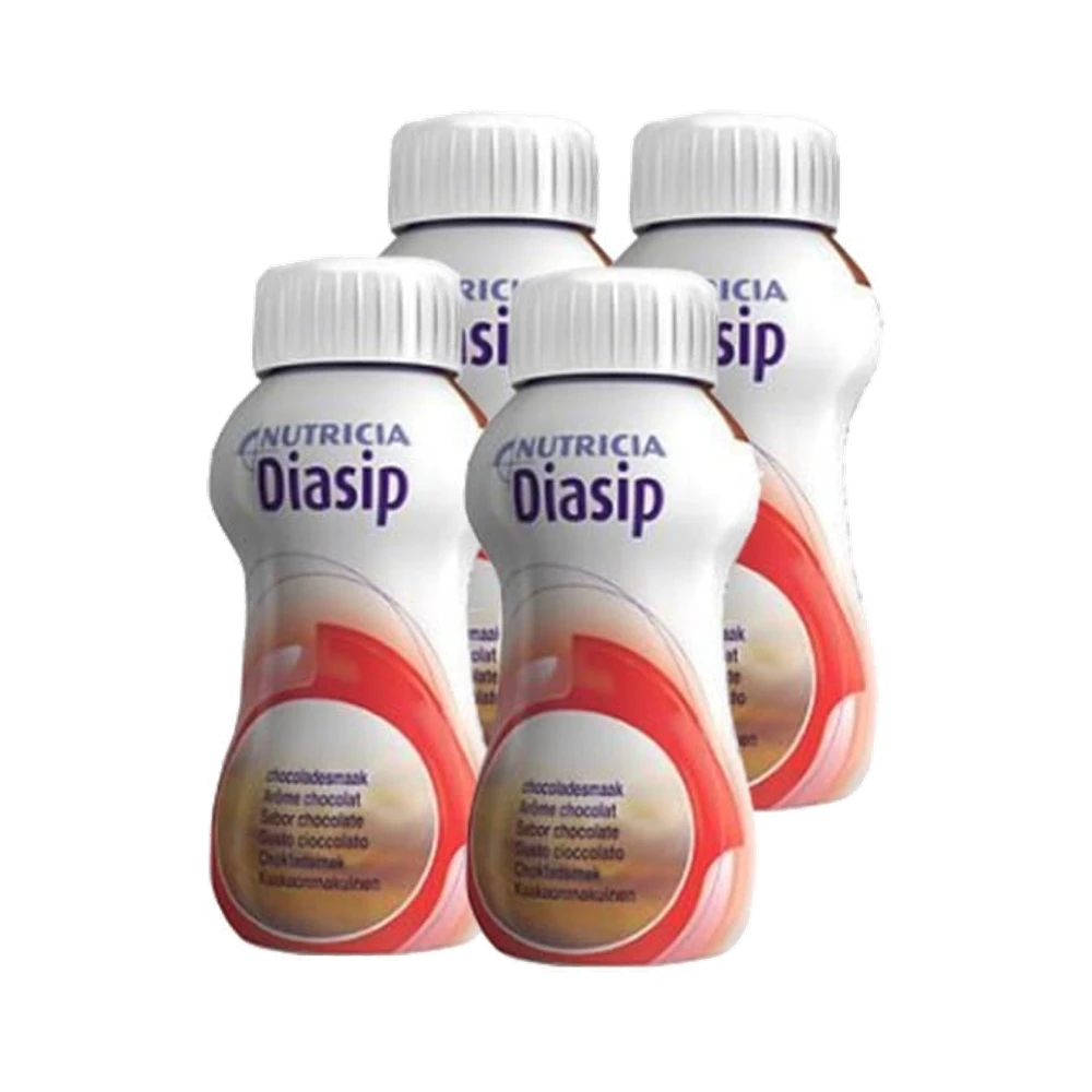 Diasip Choklad näringsdryck 4×200 ml