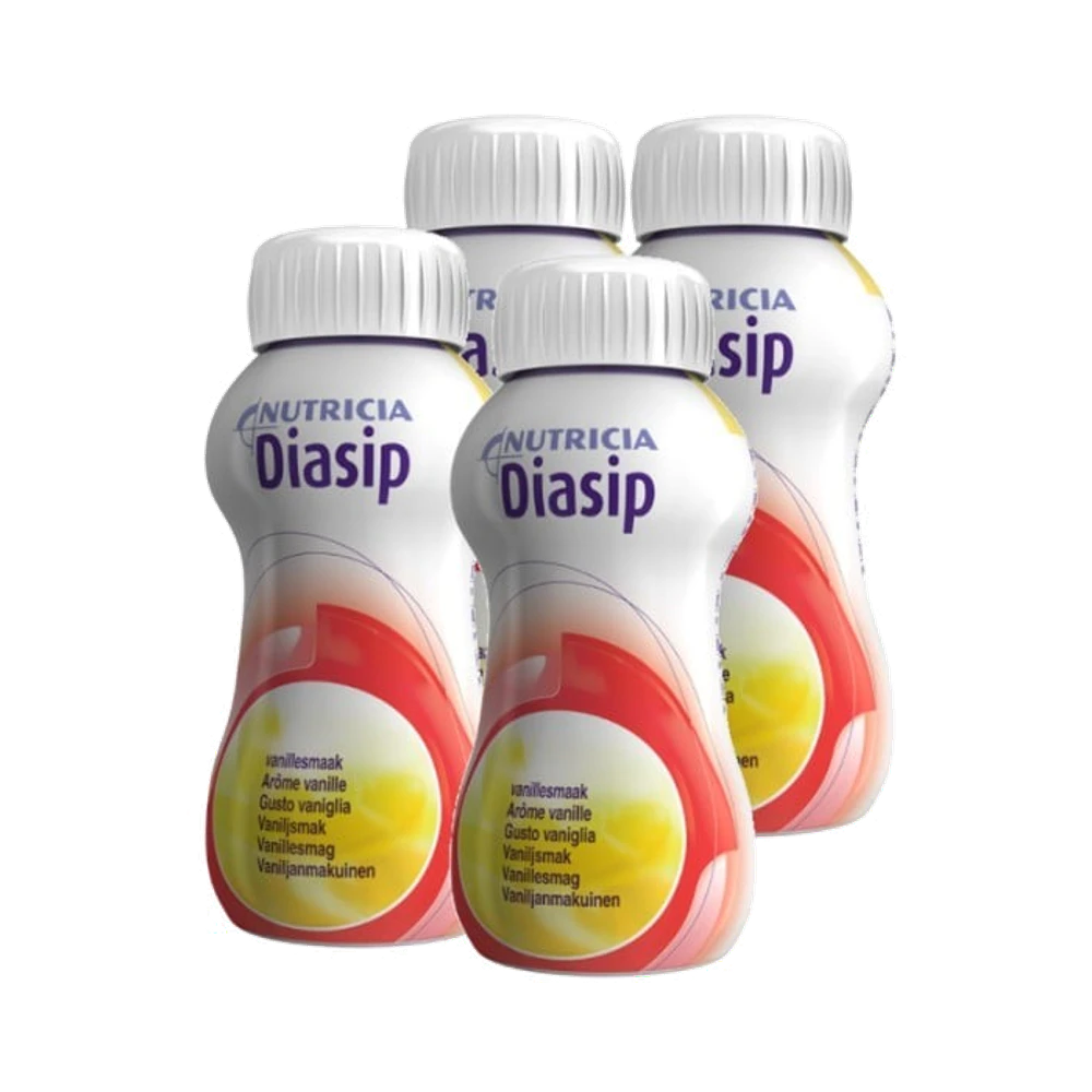 Diasip Vaniljsmak näringsdryck 4×200 ml