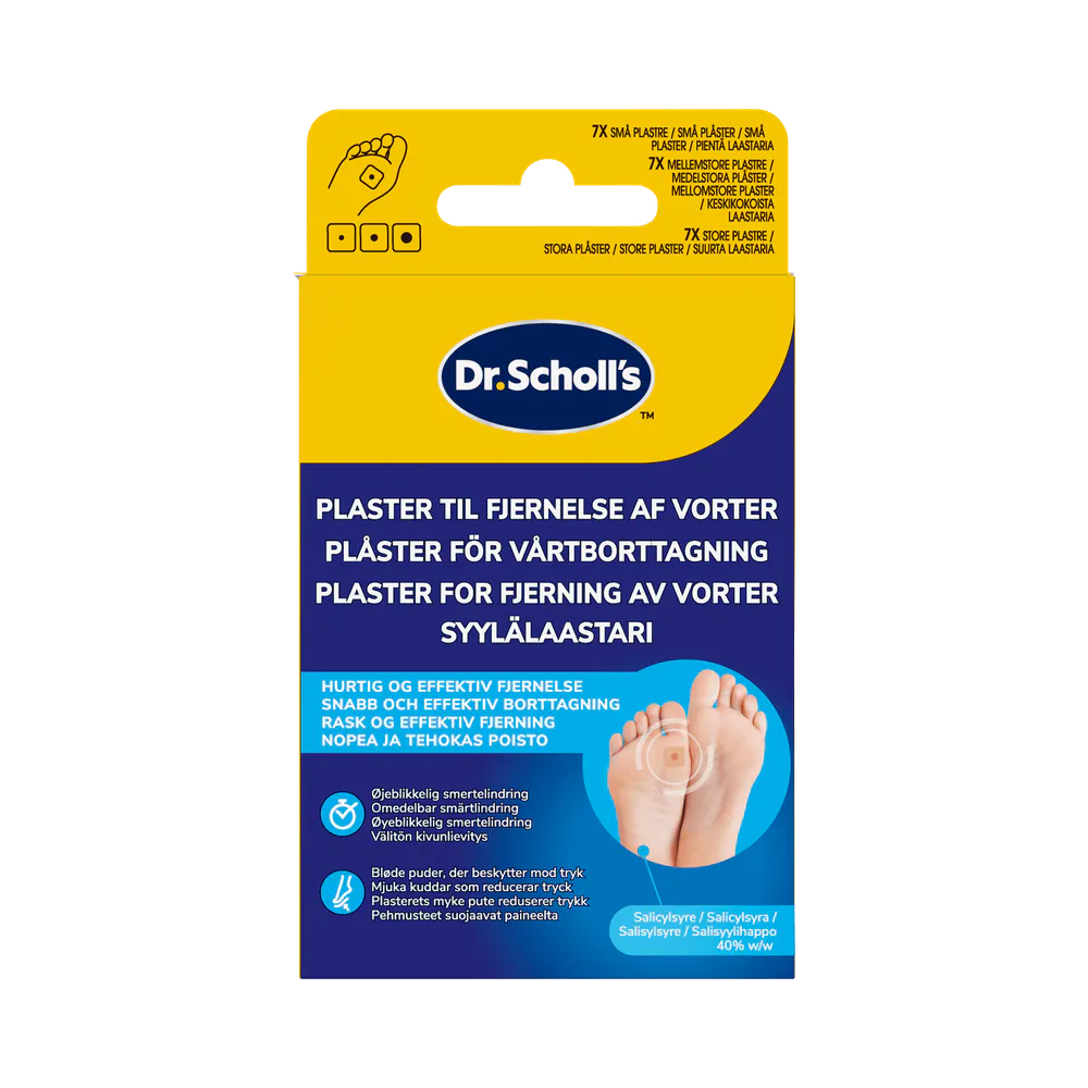 Scholl Dr. ’s för vårtborttagning plåster 7 st