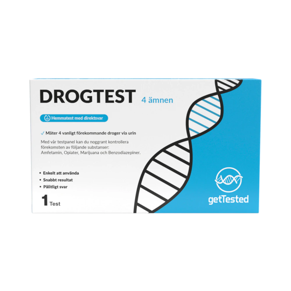 GetTested Drogtest 4-combo självtest 1 st