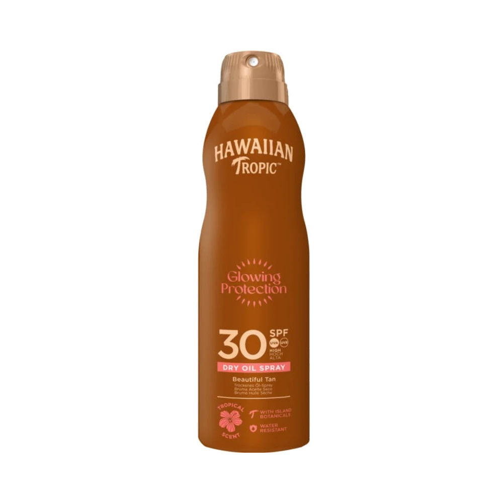 Hawaiian Tropic Glowing Protection Oil SPF30 c-spray 180 ml
