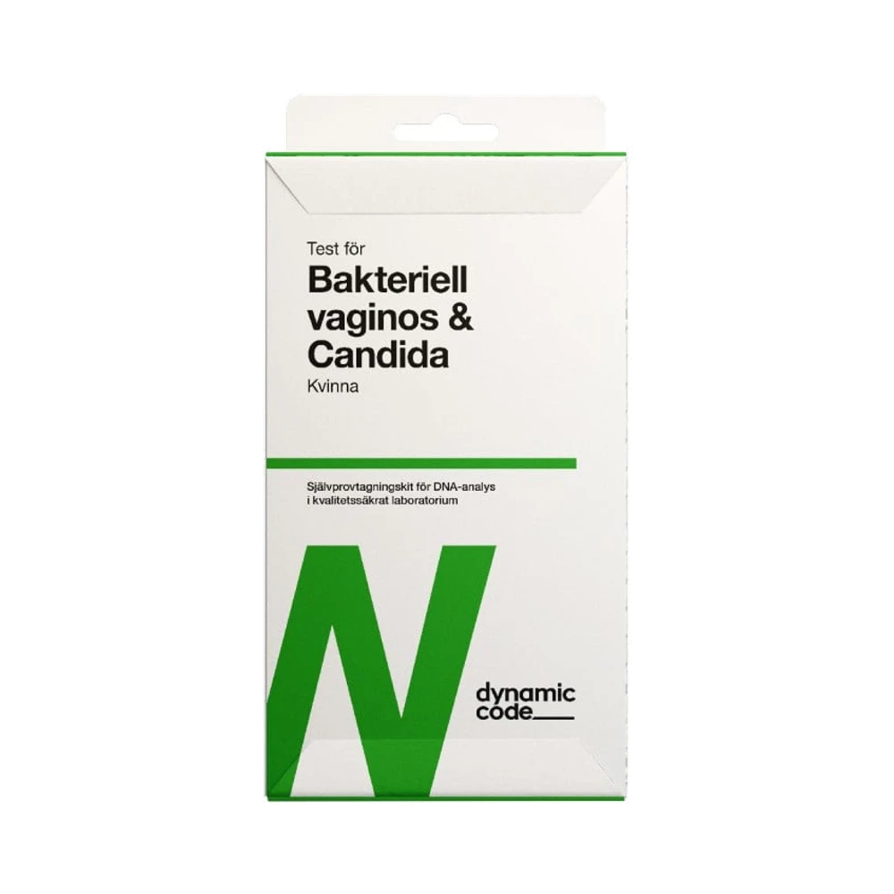 Dynamic Code Bakteriell vaginos och Candida Kvinna självtest 1 st